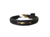 دستبند چرم مردانه  مدل بال فرشته