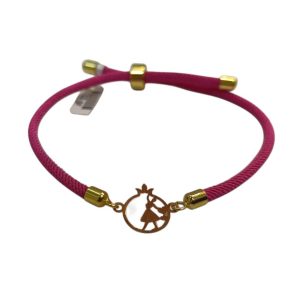 دستبند ابریشمی مدل انار