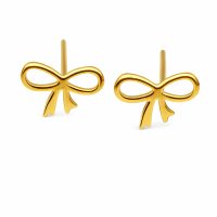 گوشواره میخی پاپیون