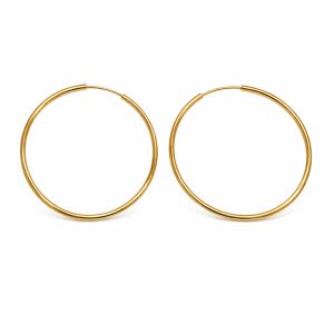گوشواره حلقه‌ای ساده