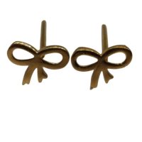 گوشواره میخی پاپیون