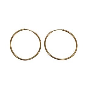 گوشواره حلقه‌ای ساده