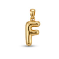 آویز طلا حرف F کد ۱۳۸